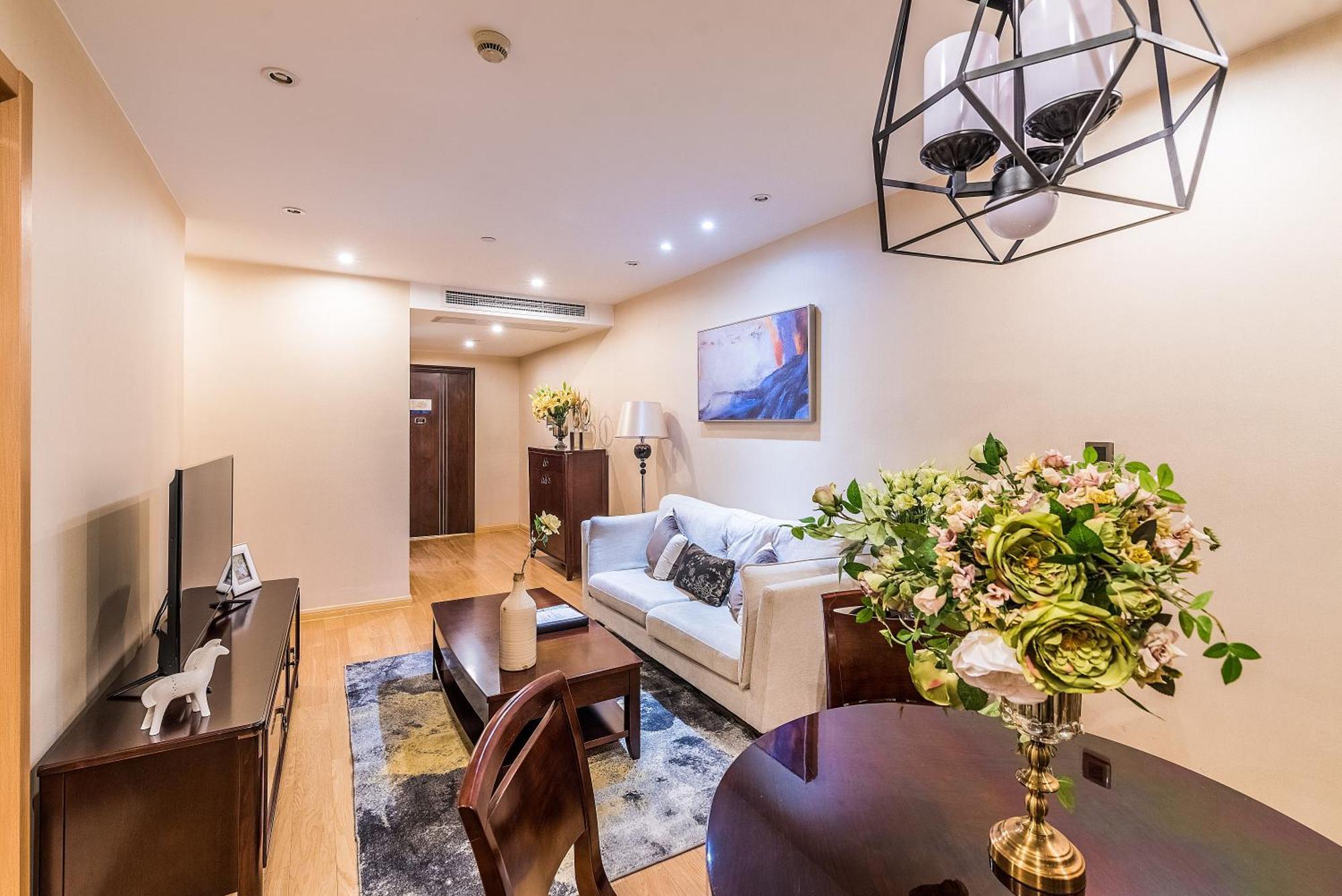 Green Court Residence Jinqiao Diamond Shanghaj Zewnętrze zdjęcie