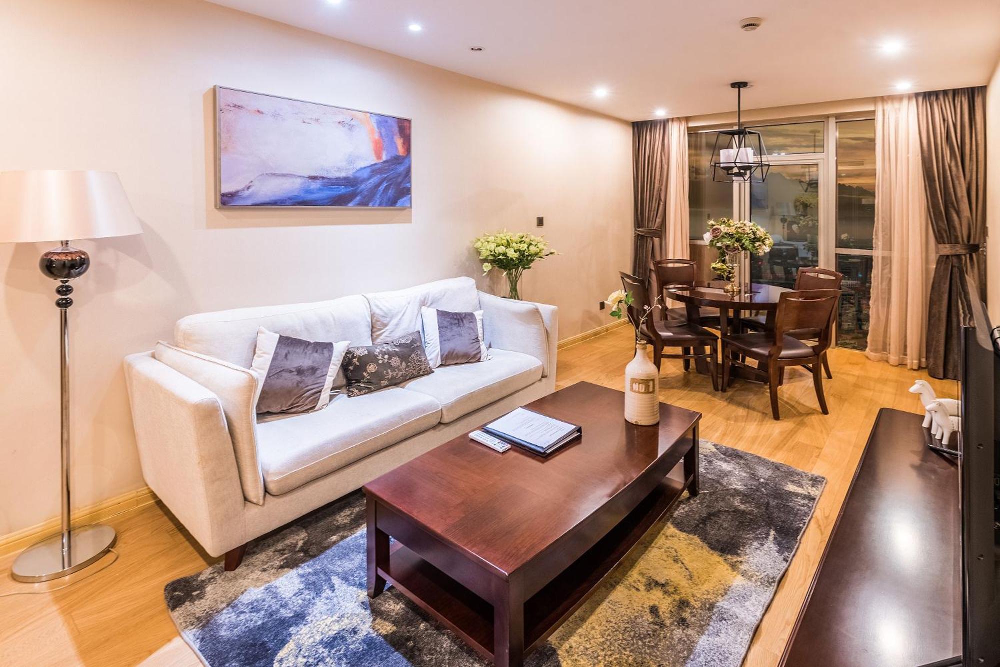 Green Court Residence Jinqiao Diamond Shanghaj Zewnętrze zdjęcie