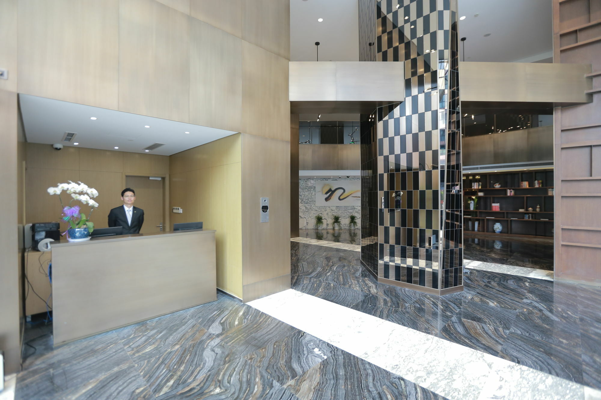 Green Court Residence Jinqiao Diamond Shanghaj Zewnętrze zdjęcie